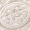Sterling Silver 999 Retro Auspicious Pendant: Fu Character/Flower Lock Styles