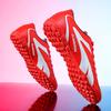 Herren Fußballschuhe Atmungsaktive Fußballstiefel Futsal Ultraleichte Professionelle Trainings-Sneakers Unisex Kunstrasenstollen Spiel Sport
