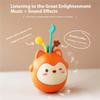 Infant Wobble Wobble Toy With Soothing Music and Soft Light For Cognitive Growth Safe Teething Toy for Babies Toddler