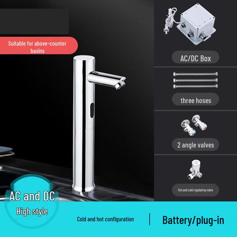 

TLXT Tall Countertop Sensor Basin Faucet