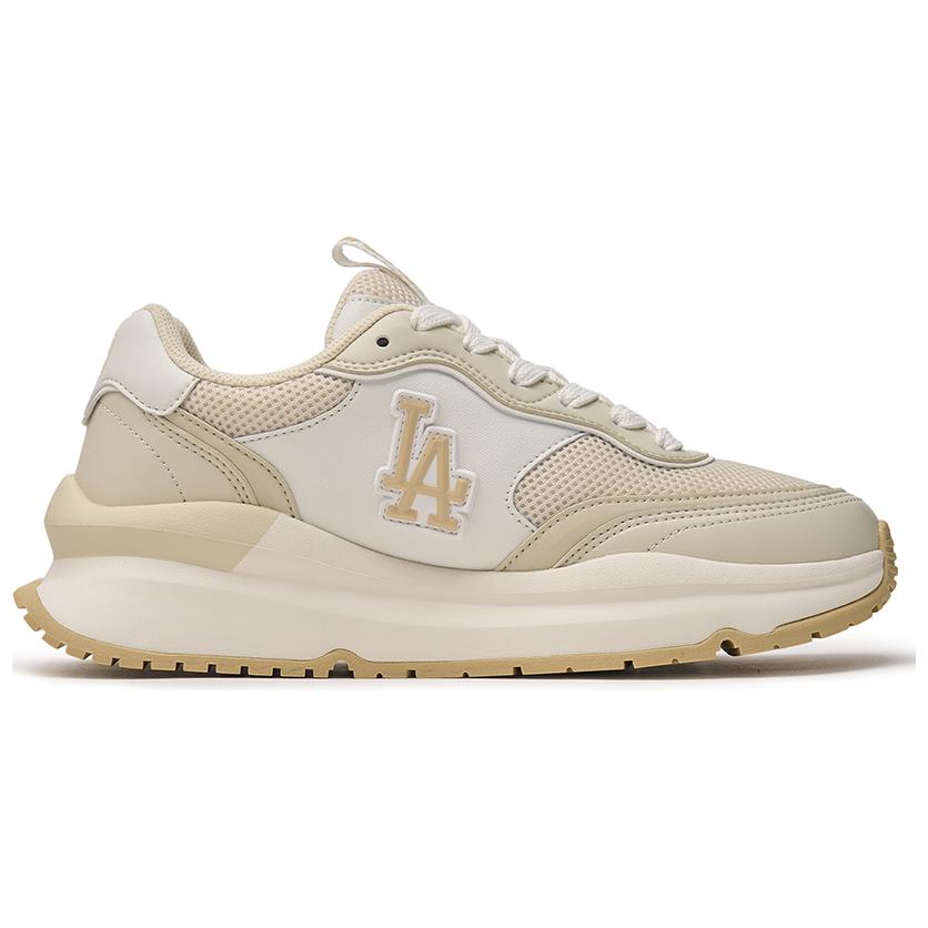MLB Chunky Runner Cushioning, Wear Resistant Low Top Running Shoes Unisex Ivory 3ARNCRM4N-07IVS