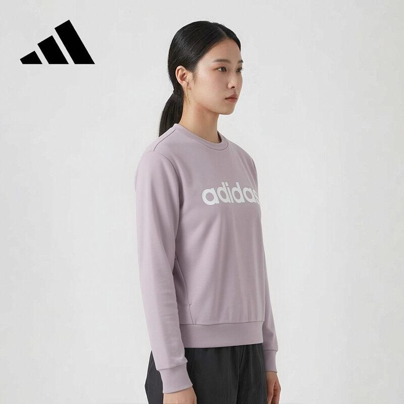 Adidas Women's Fashion Crewneck Knit Sweatshirt