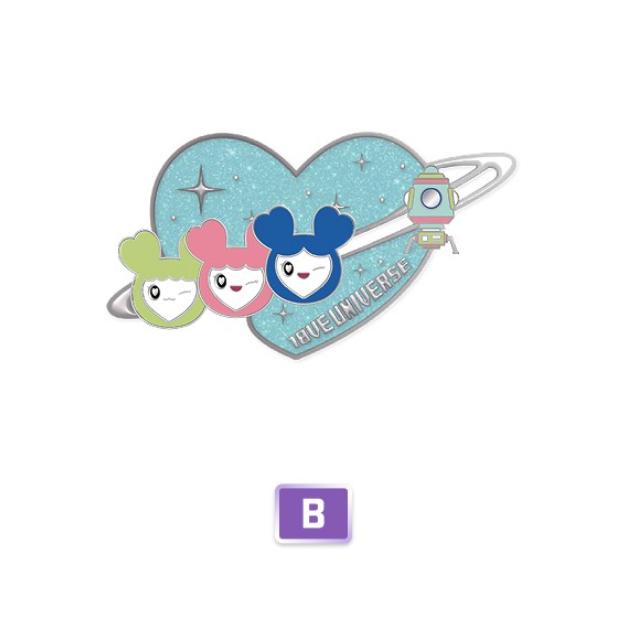 

Предзаказ 2025 TWICE ФАНМИТИНГ 10VE UNIVERSE Lovely Движущийся значок B ver.