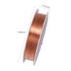 Smycken Beading Wire 8 ft Stark lackbeständig koppar Craft Wire för DIY Smycken Halsband