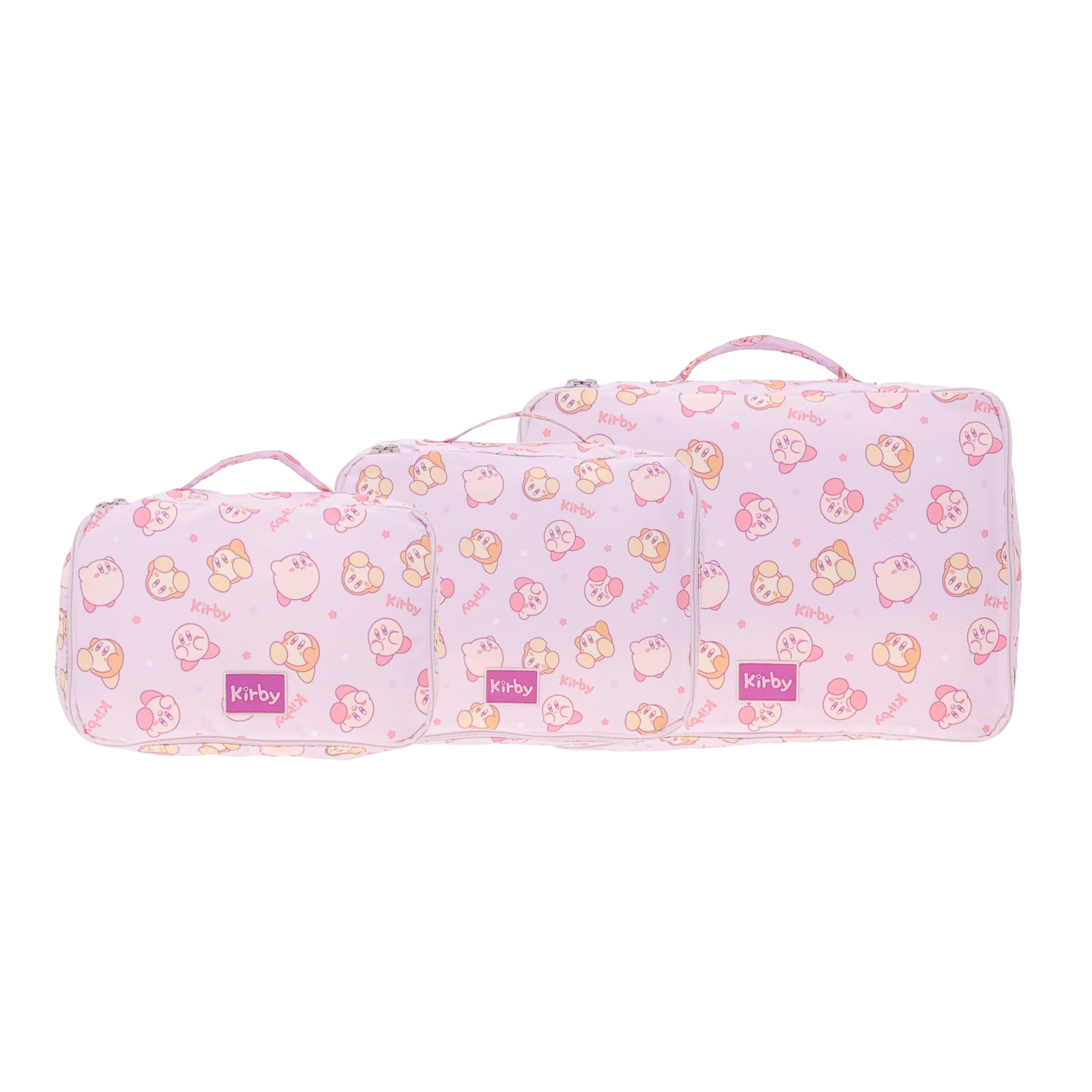 

Marushin 3-Piece Travel Pouch Set (Nintendo Kirby Travel Companion Storage Bag) 4585031100