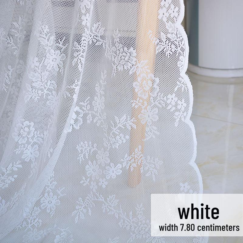Weiße transparente Spitzengardinen & Hochzeitsvorhänge - Kostenloser Versand