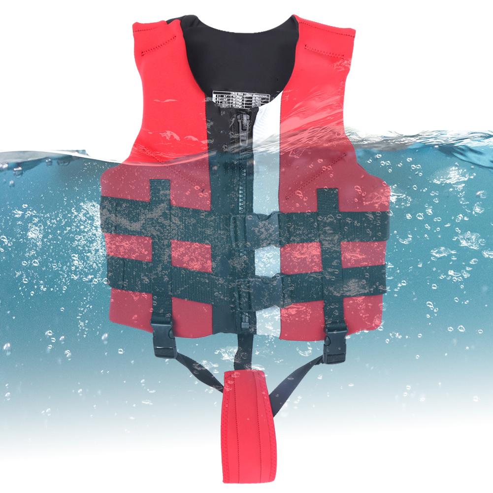 Adult Children Life Jacket Water Area Rescue Buoyancy Cotton Filler for Fishing SurfingM