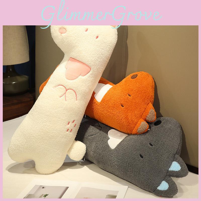 Rabbit Fox Cute Wolf Pillow Doll Animal Plush Stuffed Toy Soothing Gift Doll