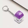 Relaxing DIY Keyboard Fidget Keychain Keys Button Keycap Clicker Pass The Time Relief Stress Finger Keyboard Caps
