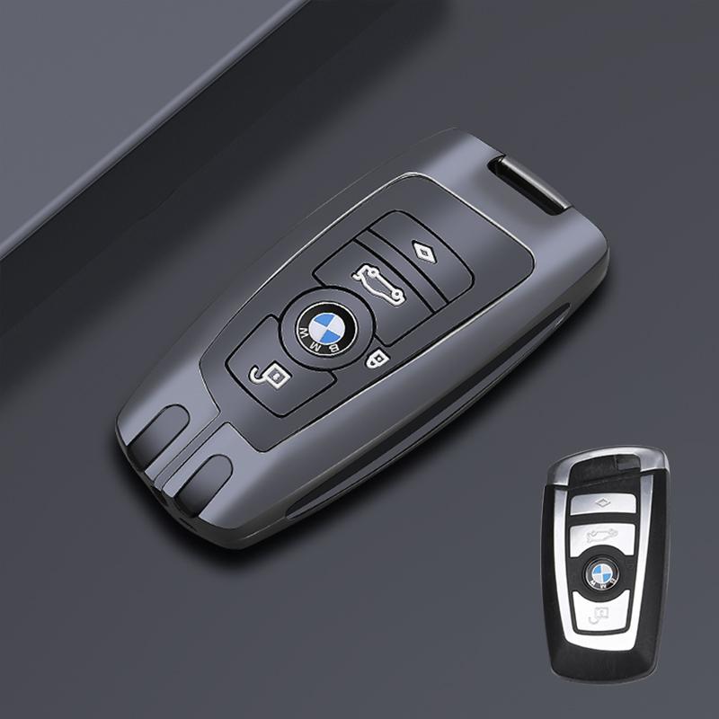 Key Case Cover Fibler Silicone For BMW X1 X3 X4 X5 X6 F15 F16 F48 G30 G38 525 540 740 1 2 5 7 Series 218i Case SO0