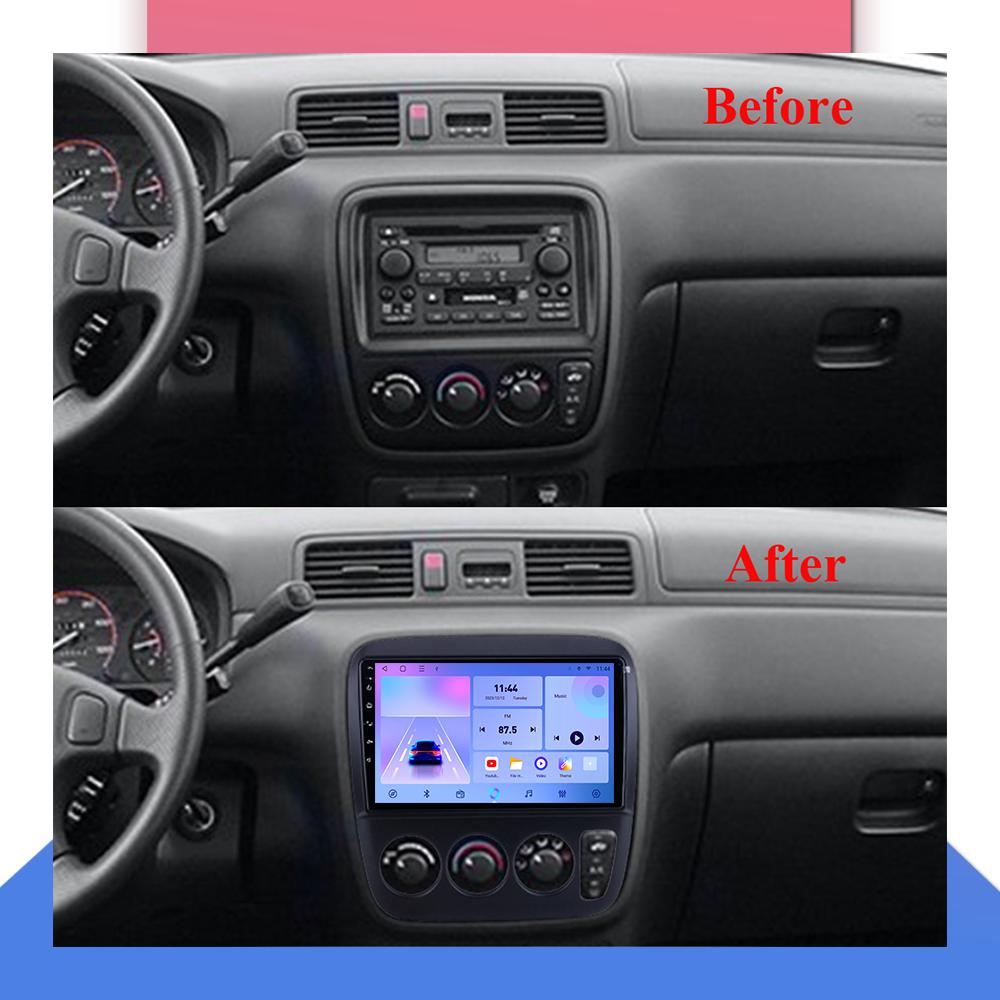 Car Radio Android Auto Carplay For Honda CR-V 1995-2001 Multimedia Player Head Unit Stereo GPS Navigation BT WIFI 1+16GB