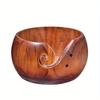 Wooden Yarn Bowl Crochet Organizer Storage Holder Non Slip Eco-friendly New Handmade DIY for Knitting Crochet Skeins.
