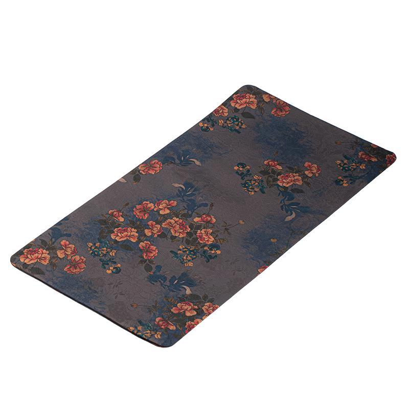 High-End Xiangyun Silk Zen Tea Mat: Waterproof Jacquard Tablecloth & Retro Runner