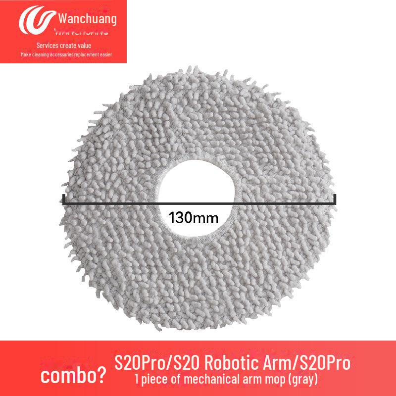 "Dreame S20 Pro/S20 Robotic Arm Sweeper Side Brush & Dust Bag Accessories"