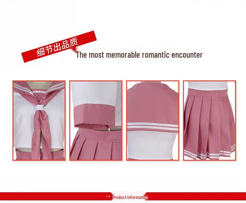 Astolfo FGO Denizci Üniforması JK Kadın Crossdresser Cosplay Kostümü