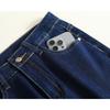 Women's Commuter Denim Micro-cropped Pants Spring and Autumn Show High and Thin Personality of The Fashionable Jeans