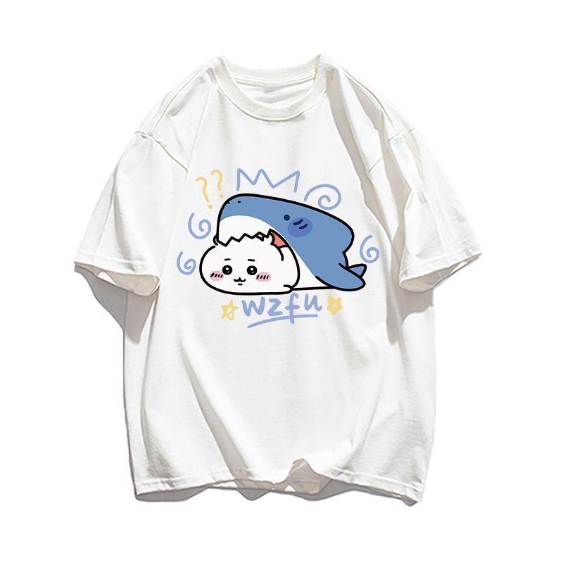

Chiikawa Chiisakute Kawaii Yatsu T Shirt Cotton Clothes Vintage Short Sleeve Crew Neck Tee Shirt Graphic TShirt Tops 4XL