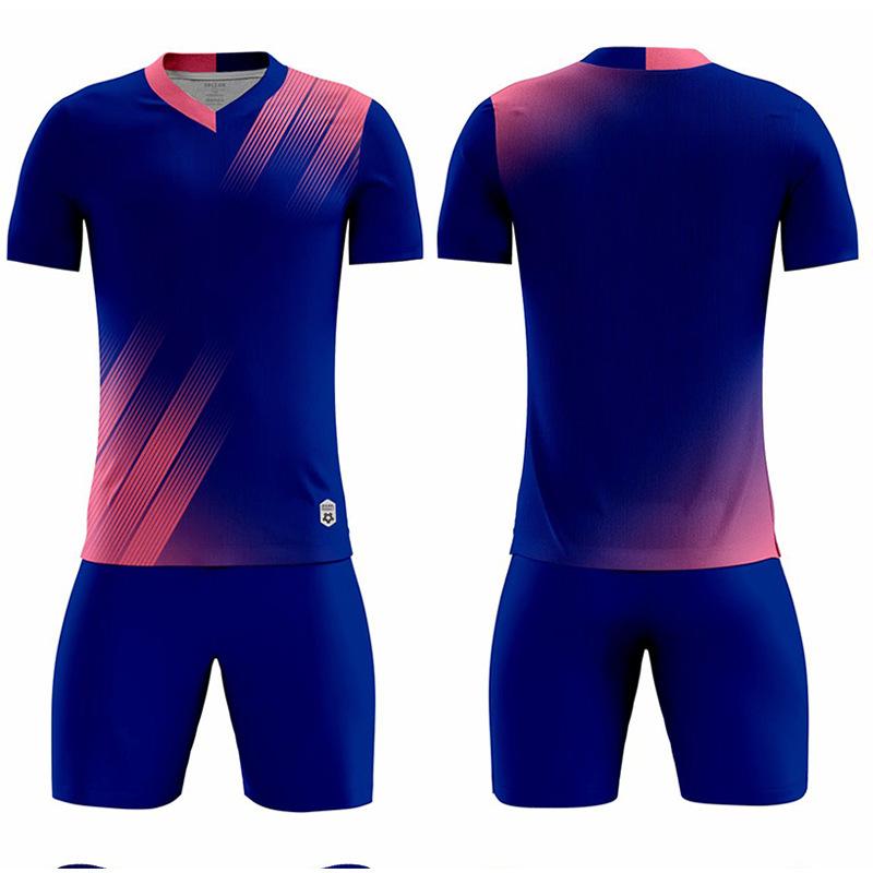 Football Suit, Short-Sleeved Game Jersey, Summer Adult Sports Training Jersey, Children'S Primary School Students, Men And Women