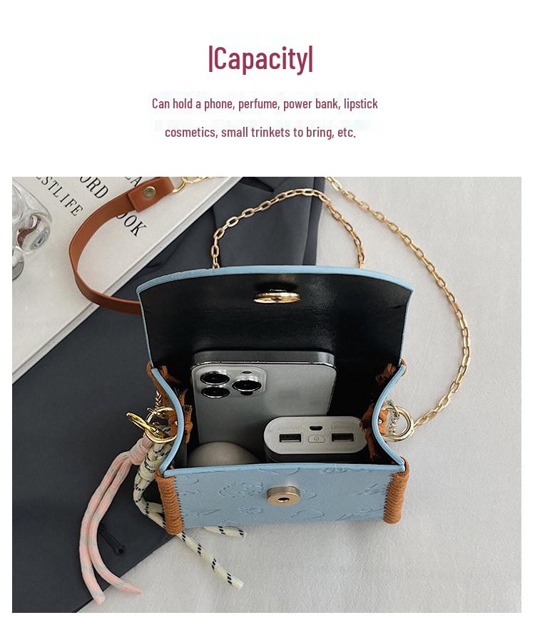 Zestaw DIY Kolorowy Mini Portfelik na Monety i Telefon Torba Crossbody dla Kobiet