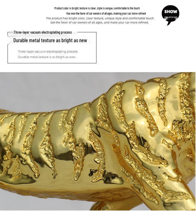 Large Domineering Men's Off-Road Vehicle Tiger Car Ornament & Perfume Diffuser