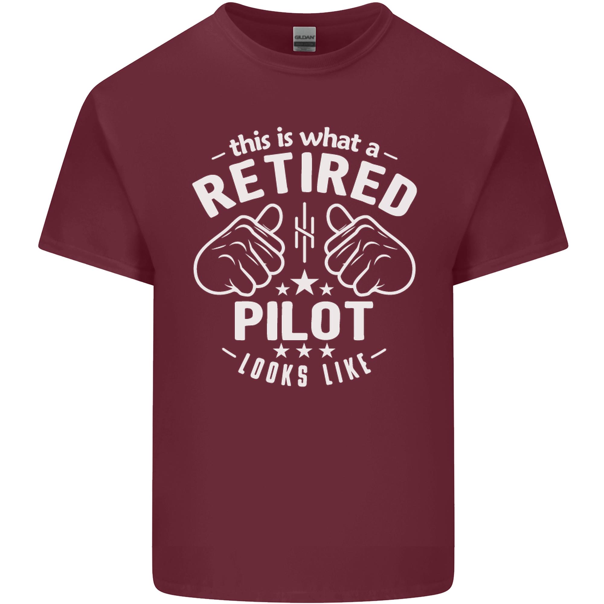 This Is What a Retired Pilot Looks Like Unisexs Light Cotton TShirt S