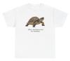 Slow Motion Over No Motion Turtle T-shirt Grappige Geldtaal Gen Z Meme Humor Tee