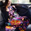 1pc Halloween Themed Cats Blanket,Living Room, Travel, Camping, Car Blankets