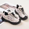 Stilvolle Kinder-Laufschuhe mit Reifensohle, herbstliche Slip-On-Freizeitschuhe für Mädchen, Jungenschuhe, trendige Schuhe