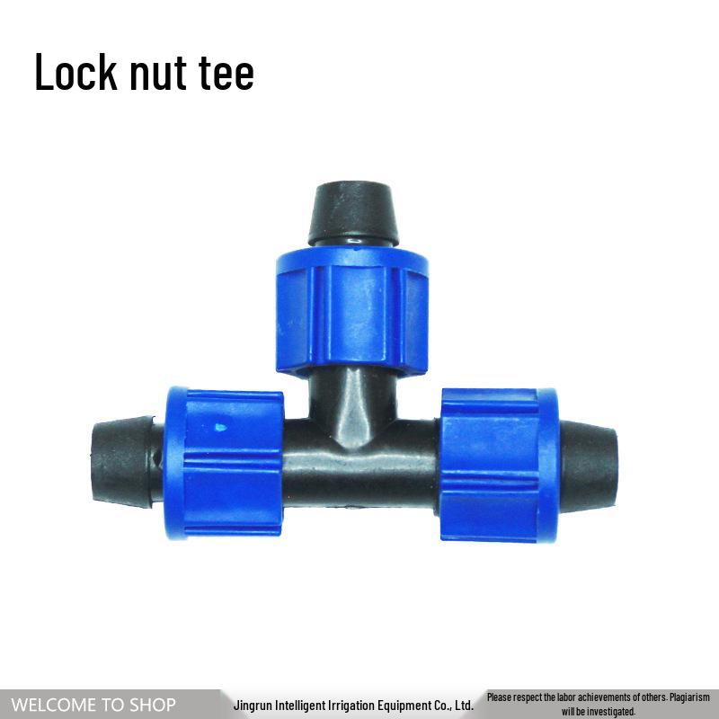 16-teiliges Tropfbewässerungs-Zubehörset: Verbinder, Sprinkler, Band und T-Stücke für die landwirtschaftliche Bewässerung