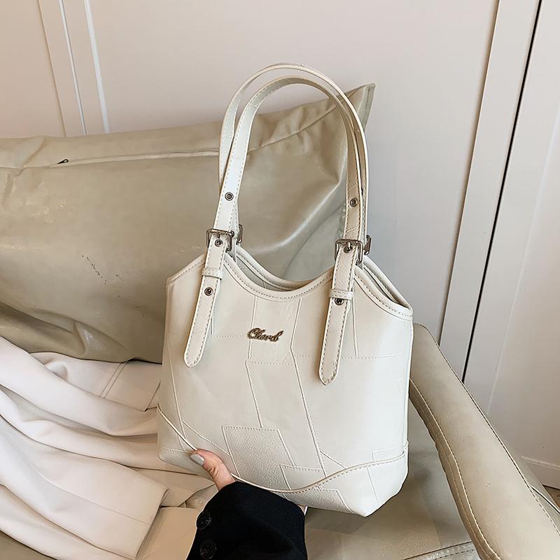 

Женские сумки из искусственной кожи для поездок на работу, высококачественная текстурированная винтажная сумка через плечо, осенние коричневые женские сумки под мышками