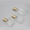 10/15/30ml Flat Square Frosted Glass Perfume Spray, Premium Refillable Travel Atomizer, Viral Essential