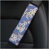 1/2PCS 6.5X23cm Car Truck Universal Safety Belt Covers Car Seat Shoulder Strap Pad Cushion Protection Flower Padding Auto