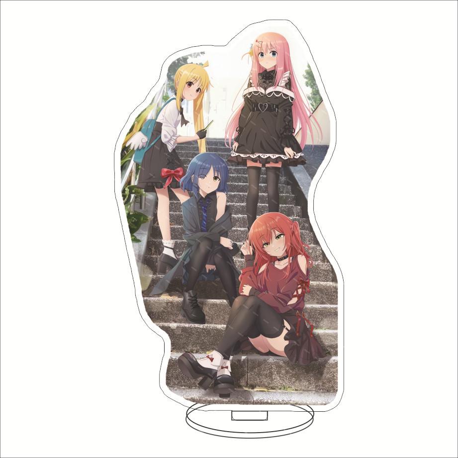 Anime Bocchi the Rock Figure Acrylic Stand Hitori Gotou Ijichi Nijika Yamada Ryo Kita Ikuyo Gift Desk Decoration