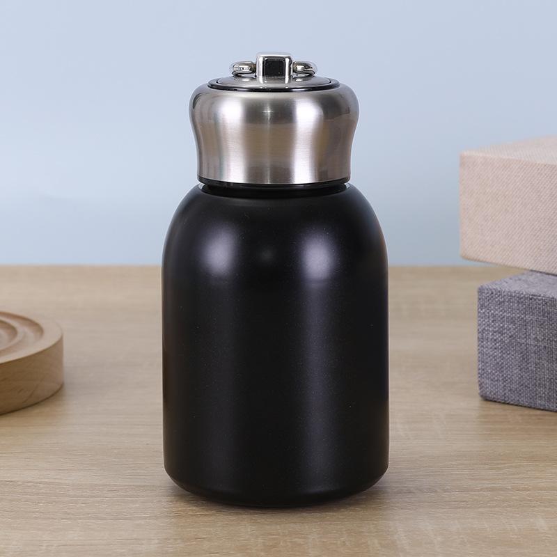 Mini 316 Stainless Steel Small Pangding Thermos Cup High Value with Carry Ring Portable Pocket Cup Outdoor Vacuum Water Cup