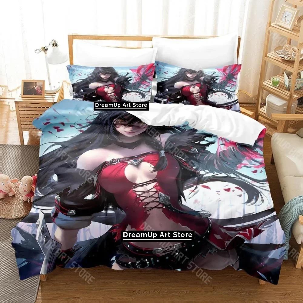3D Print Tales of Berseria Bedding Set Twin Queen King Full Size Single Double Duvet Cover Pillowcase Bed Boys Girls Adults