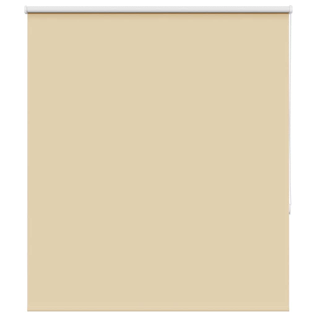 Blackout Roller Blind Beige 125 x 150 cm Fabric Width 121.6 cm