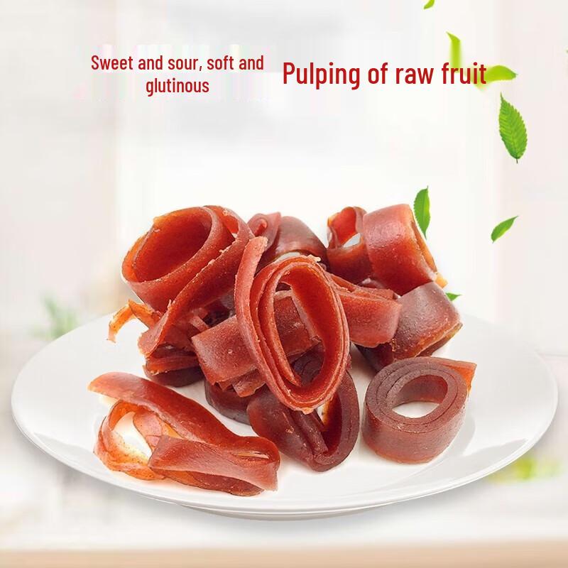 Juyuan Chewy Sugar-Free Hawthorn Fruit Rolls