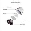 Nufeng LED Anti-Glare Recessed Downlight