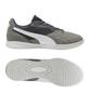 PUMA King Top IT 107349 Soccer Futsal and Training 2024 Shadow Gray Gray Men's Cleats, Shoes, Shoes, Spring/Summer Colors White/Glacial (05)