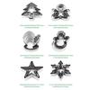 5Pcs Christmas Cookie Cutter Set Stainless Steel Christmas Themed Shape Cookie Mold Biscuit Cutters DIY Baking Tool Navidad Gift
