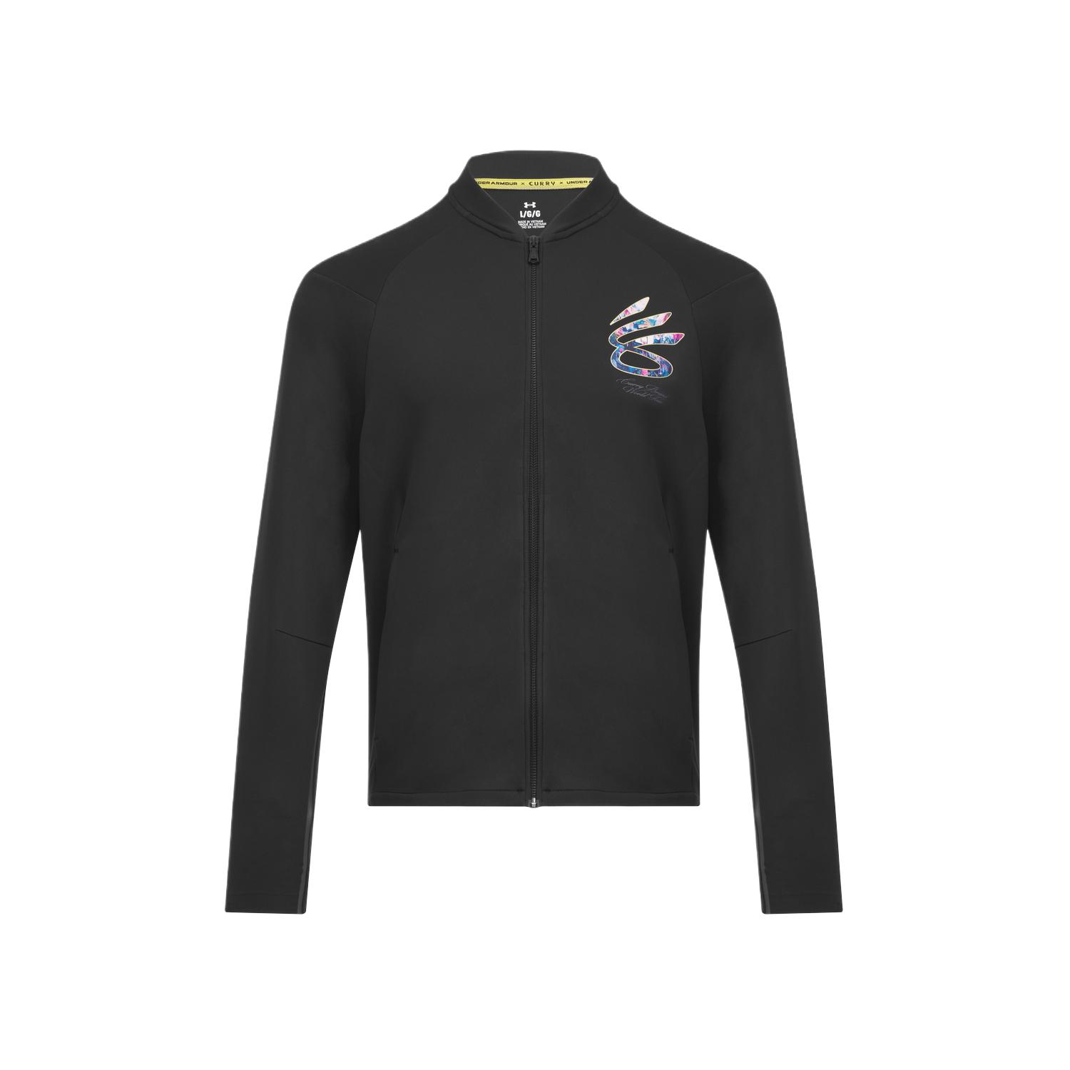 

Under Armour Curry Asia Tour Series Zip Pocket Printed Long Sleeve Jacket Men 6012933-001 S