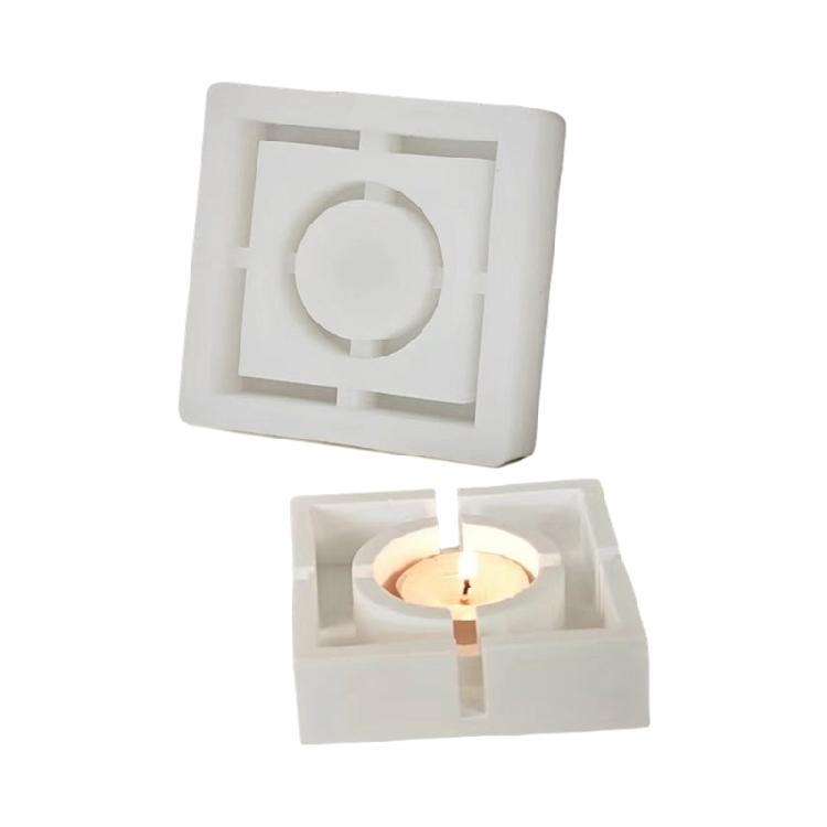 Home Decors Candlestick Epoxy Moulds Resin Art Candlestick Silicone Mould Candle Hodler Mold for Party Decorations