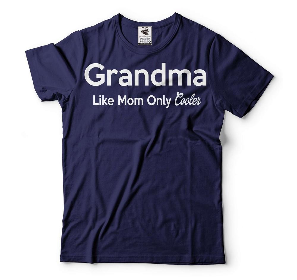 Funny Grandma Shirt Grandma Gifts Grandma Like Mom Only Cooler Shirt Grandma Tee Unisex T-Shirt M