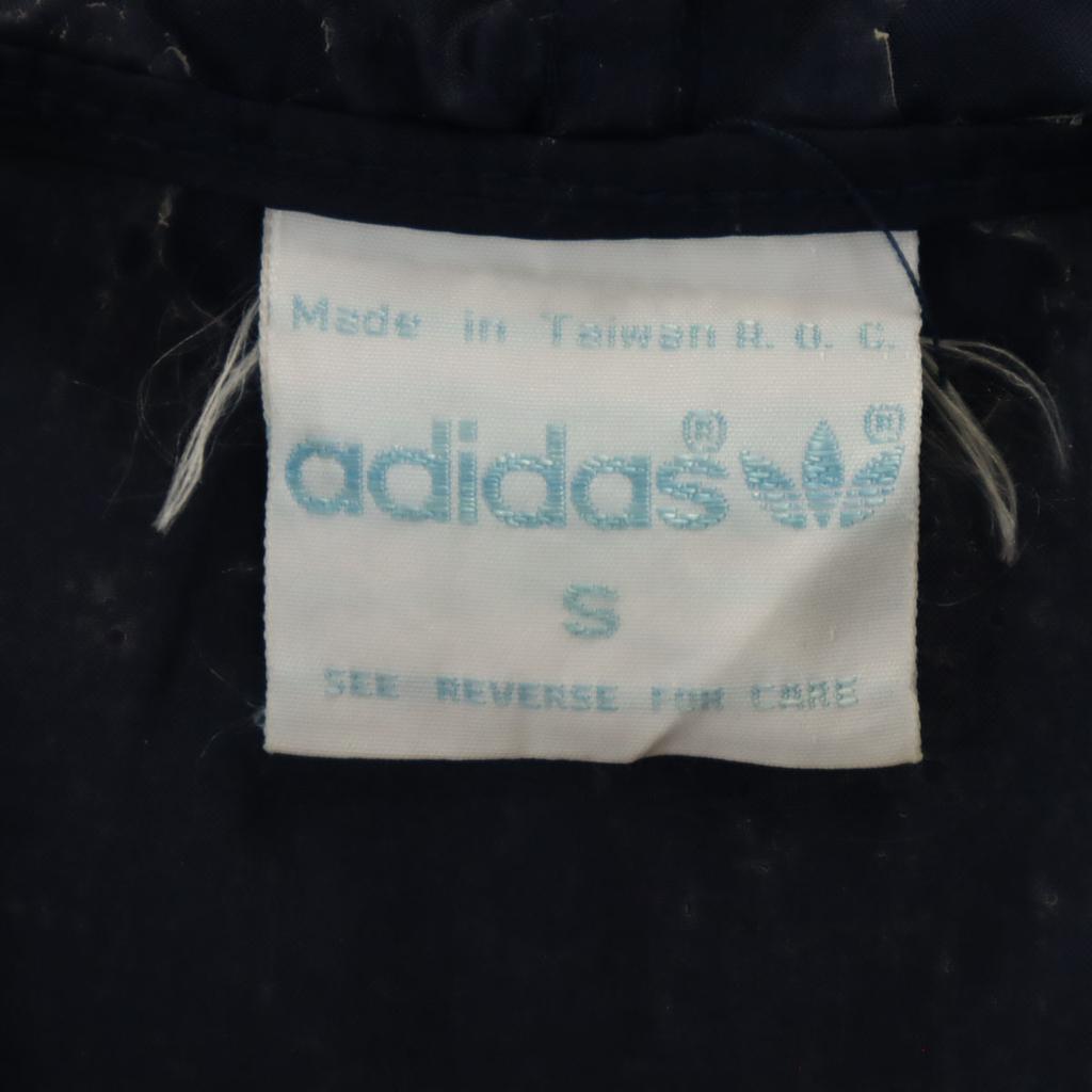 Adidas lata 80. vintage Anorak Parker S Granatowy kieszonkowy Męski Używany