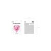 PartyDeco Heart Light Pink 61cm Film and Aluminum Balloon FB23M-081J