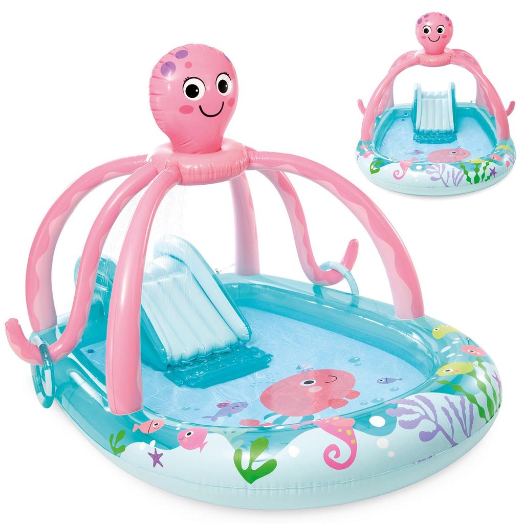 Inflatable playground cheerful octopus INTEX 56138