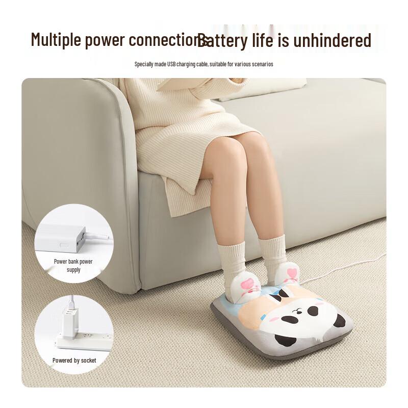 Rainbow Electric Heated Foot Warmer