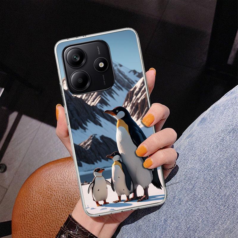 Penguins Love At The North Pole Phnoe Case for Phnoe Case for Xiaomi Redmi Note 15 14 14S 13 Pro Plus 12 12S 11S 11E 10S 10 11T