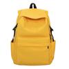 School bag solid color fashion nylon backpack women's school bag women's high school light backpack female college student backpack