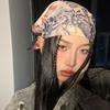 Wild Vintage Hair Bandana / American Square Bandana Scarf Kerchief